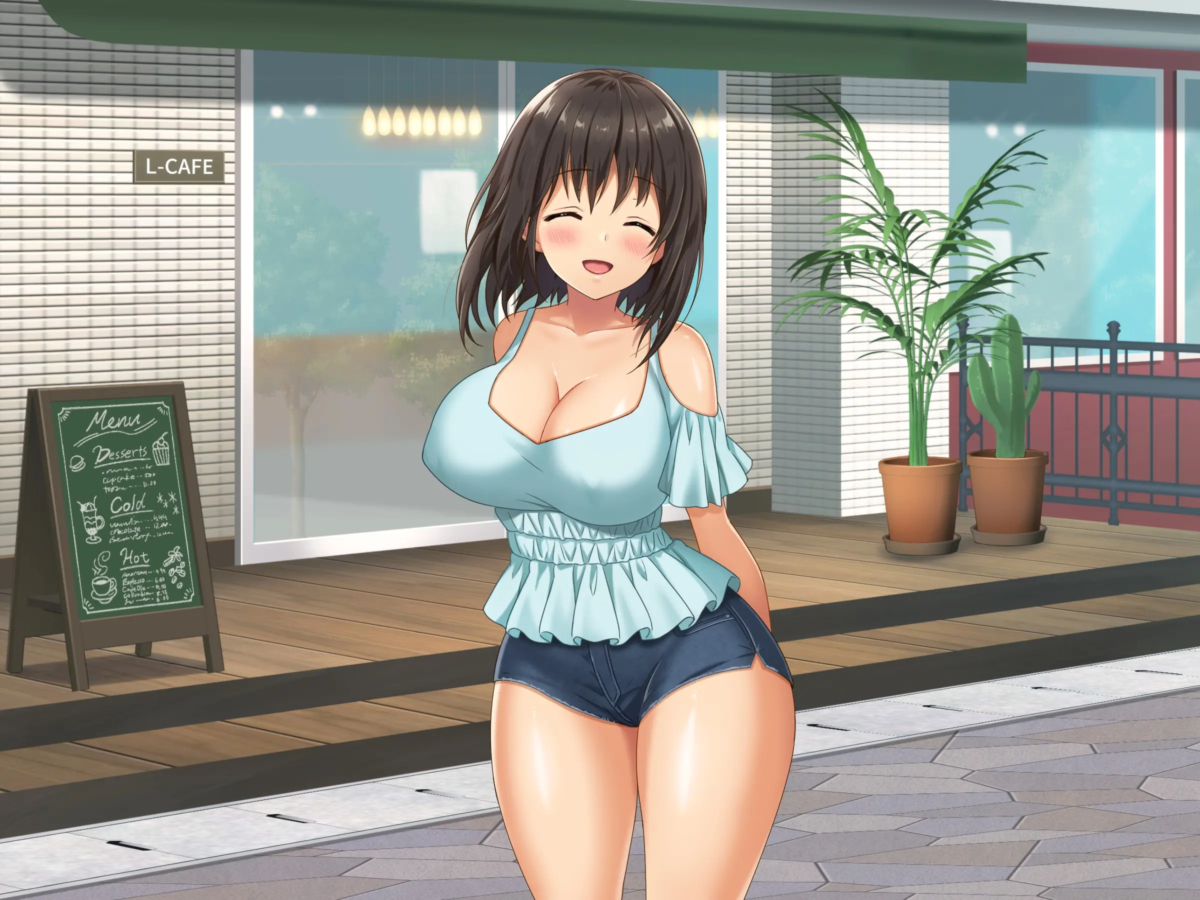 Kyonyuu Inaka Musume To Sugosu Ecchi Na Natsuyasumi 2 ~Tokai Hen~ | 거유시골처녀와 함께 음란한 여름방학2～도시편～